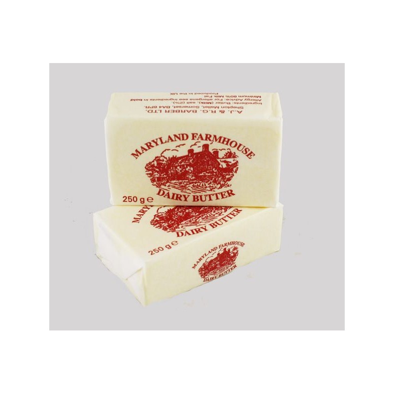 MARYLAND FARMHOUSE BUTTER (Lightly Salted) 250g